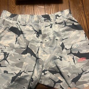 Aftco Ocean Wave Camo Shorts